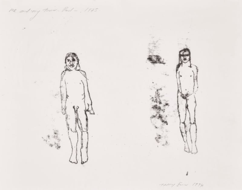 Tracey Emin, Me and my Twin - Paul, 1994