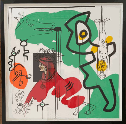 Keith Haring, Apocalypse 9, 1988