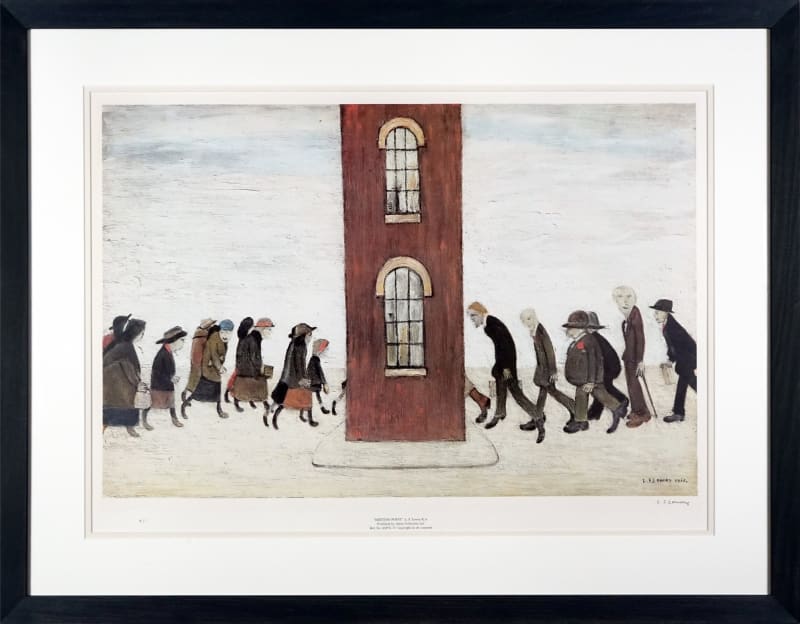 L.S. Lowry, Meeting Point, 1973