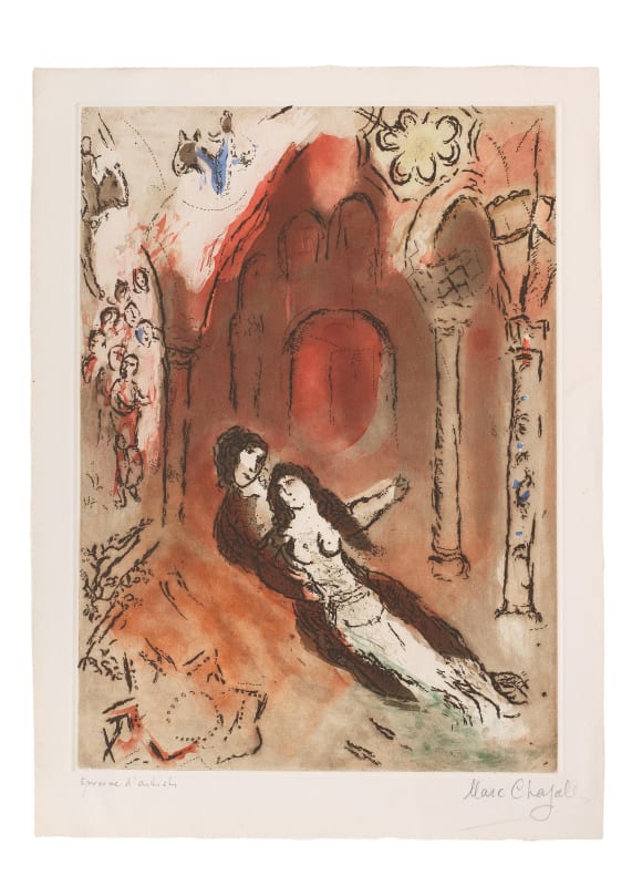 Marc Chagall, Granada from Paroles Peintes I, 1962