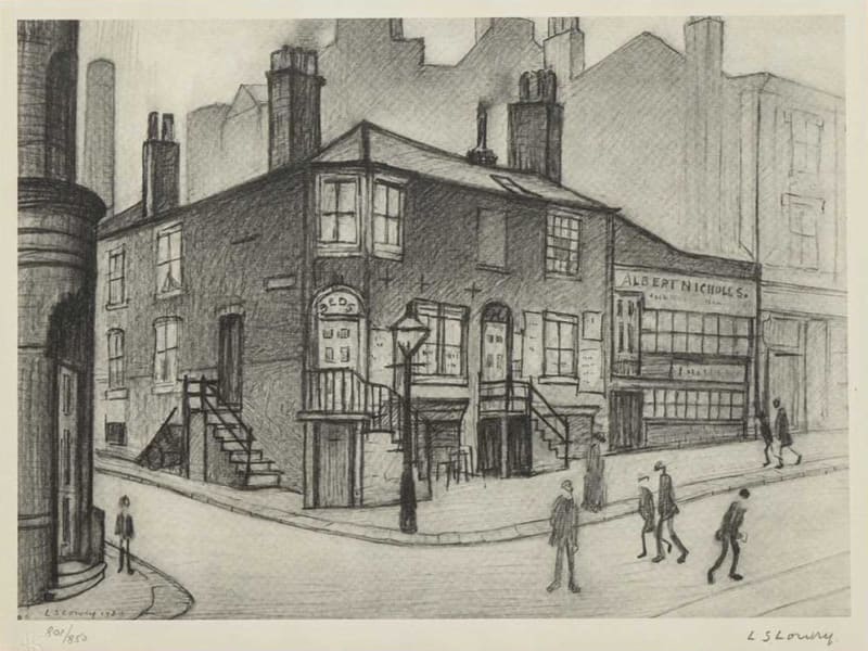 L.S Lowry, Great Ancoats Street, 1930