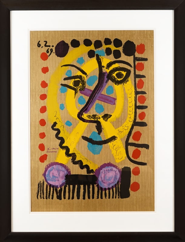 Pablo Picasso, Portrait Imaginaire 6.2.69, 1969