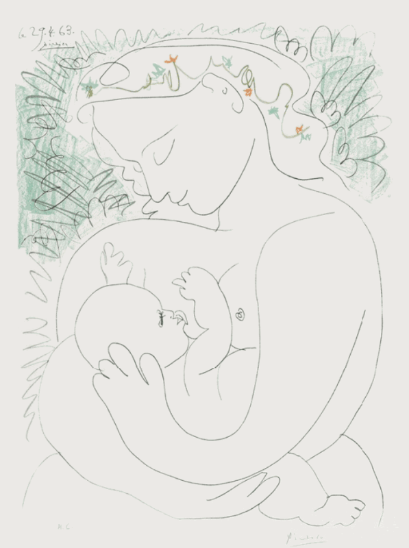 Pablo Picasso, Grand Maternité, 1963