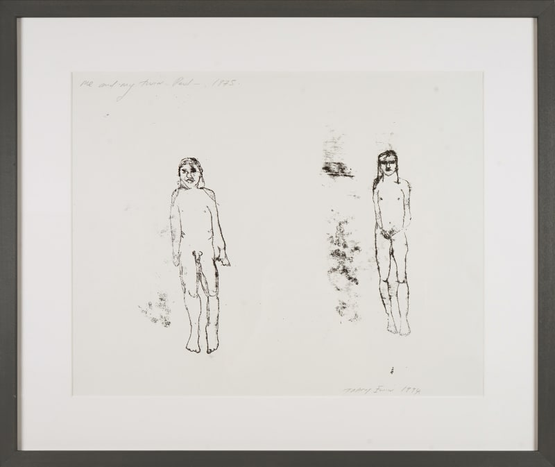 Tracey Emin, Me and My Twin - Paul - 1975, 1994