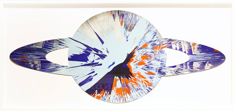 Damien Hirst, Beautiful Nightcall of the Twilight Zone Spin Painting for Yet Unborn, 2012