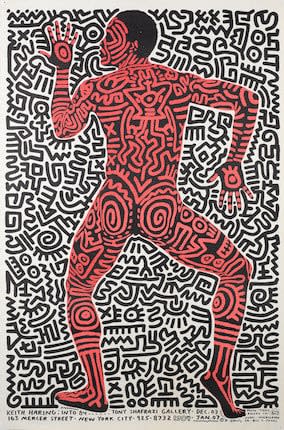 Keith Haring, Into 84, 1984
