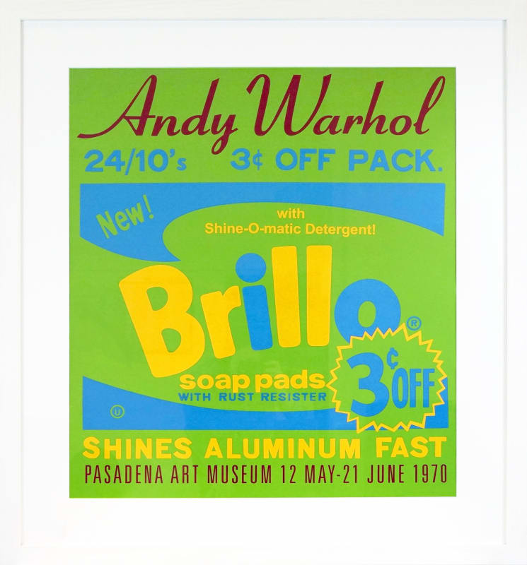 Andy Warhol, Pasadena Art Museum - Brillo Soap Pads, 1970