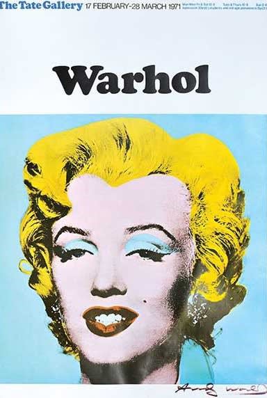 Andy Warhol, The Tate Gallery: Warhol, 1971
