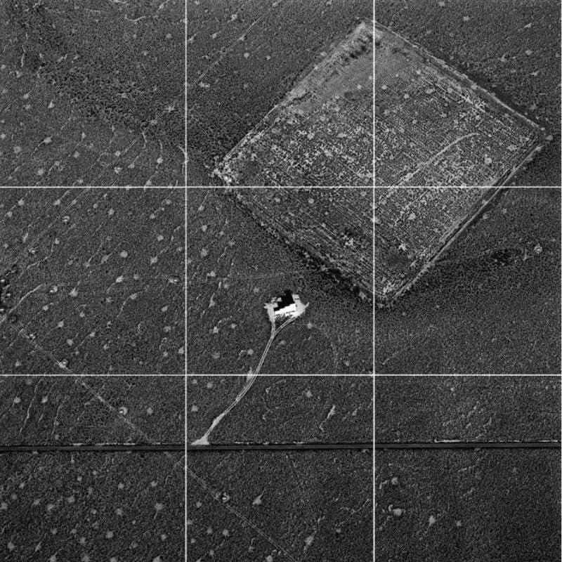 David Maisel, "Visual Guidance Pattern_02, Dugway Proving Ground, Utah," 2014