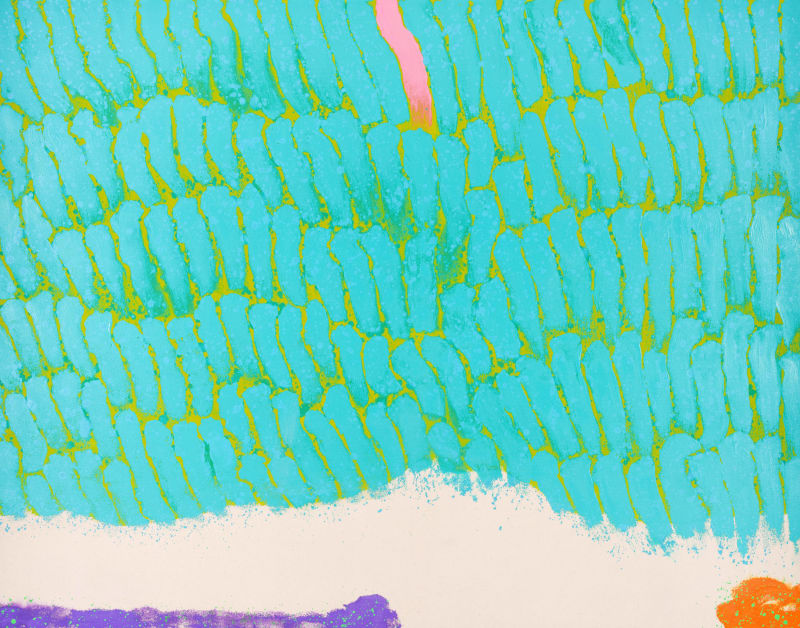 Hsiao Chin La forza di Vita-1, 1999 Acrylic on canvas 110 x 140cm