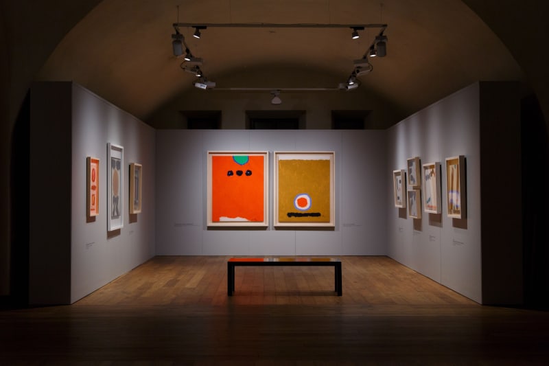 Installation view: In My Beginning Is My End: The Art of Hsiao Chin, Mark Rothko Art Centre, Latvia