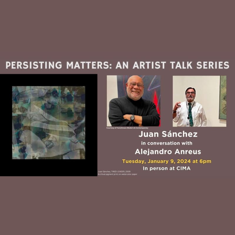 Conversation with HM&C Artist Juan Sánchez and Scholar Alejandro Anreus at the Center for Italian Modern Art (CIMA), New York