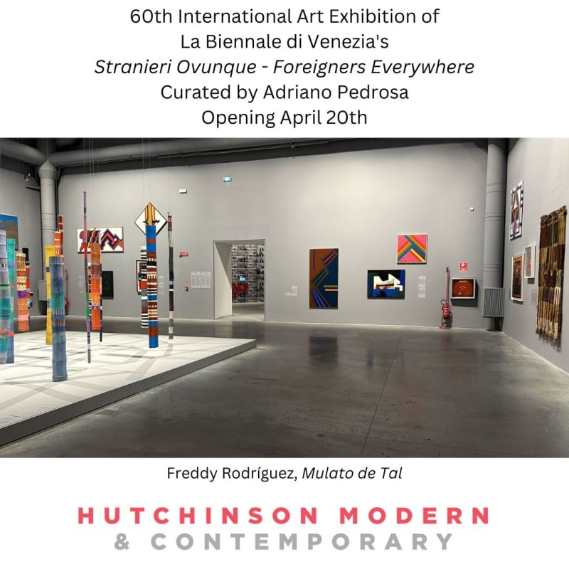 Freddy Rodríguez's "Mulato de Tal" (1974) in the 60th International Art Exhibition of La Biennale di Venezia's "Stranieri Ovunque - Foreigners Everywhere," curated by Adriano Pedrosa