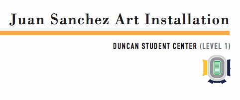 Juan Sanchez Art Instillation
