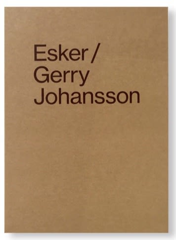 Esker - Gerry Johansson