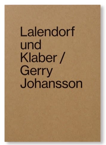 Lalendorf und Klaber - Gerry Johansson