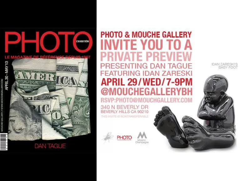Photo Magazine Feature / Mouche Gallery Exhibit in Beverly Hills