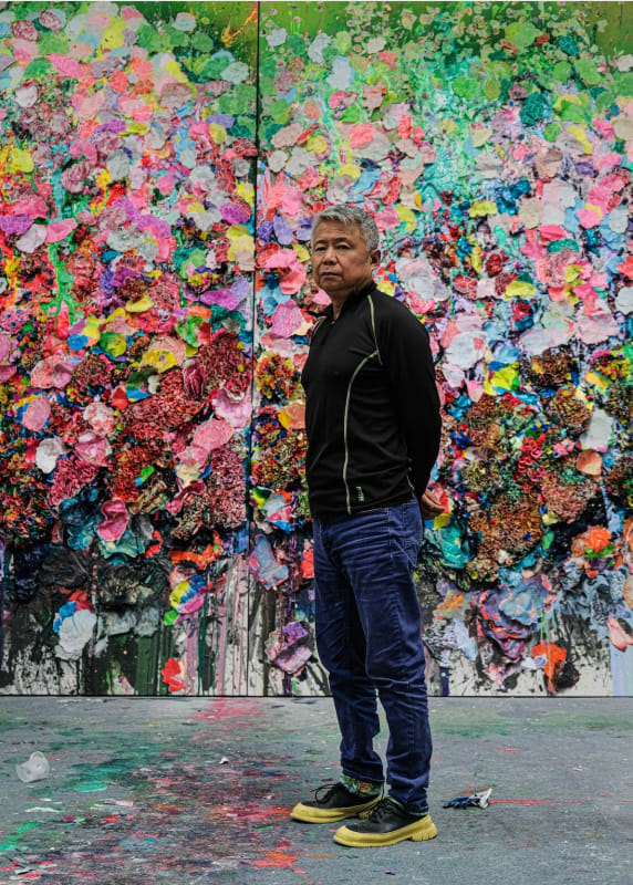 MY WORLD OF FLOWERS, Solo-Ausstellung von Zhuang Hong-yi