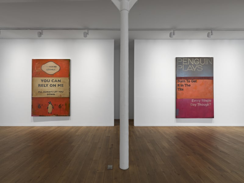 Installation view of the exhibition Overcoming Optimism