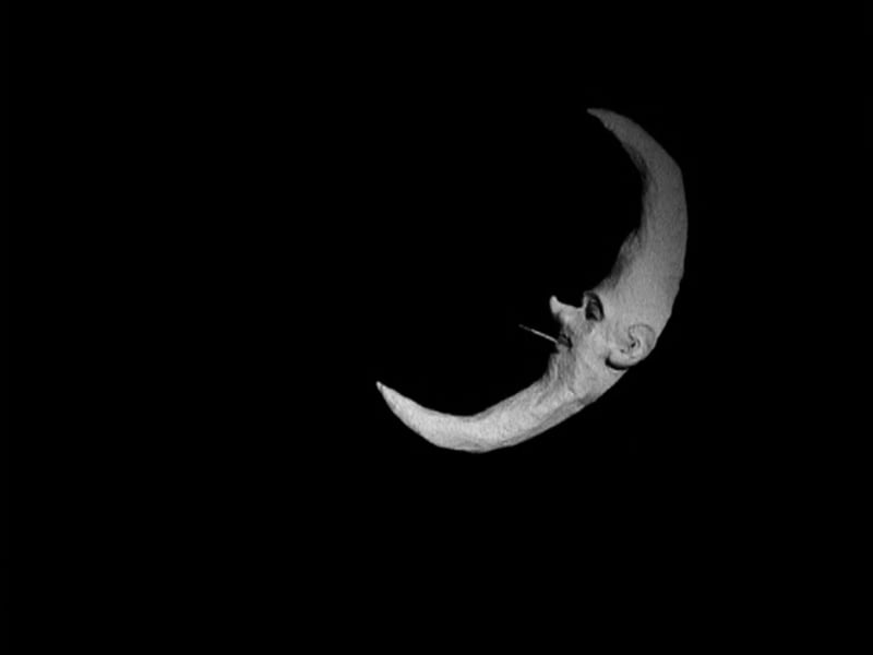 David Austen Smoking Moon, 2006 DVD projection 13 minutes