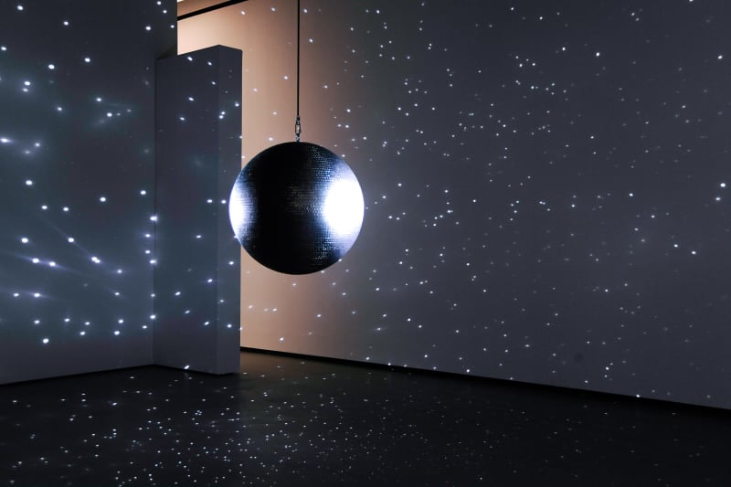 Installation view of Katie Paterson, Totality, 2016 at Towner Art Gallery, Eastbourne. Photo © Alison Bettles, 2017. Courtesy of the Arts Council Collection.