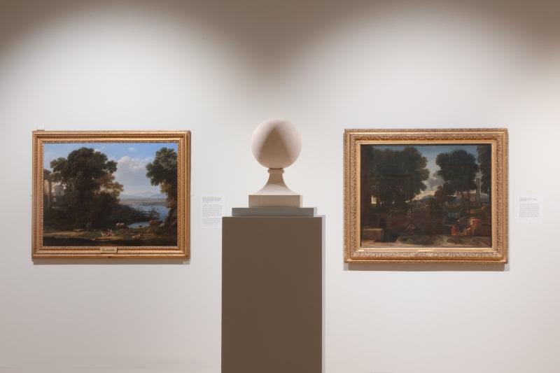Installation view, Landscape and Imagination, 2024, Compton Verney. Photo by Jamie Woodley.