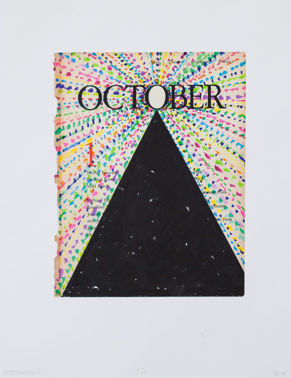 David Batchelor: The October Colouring-In Book