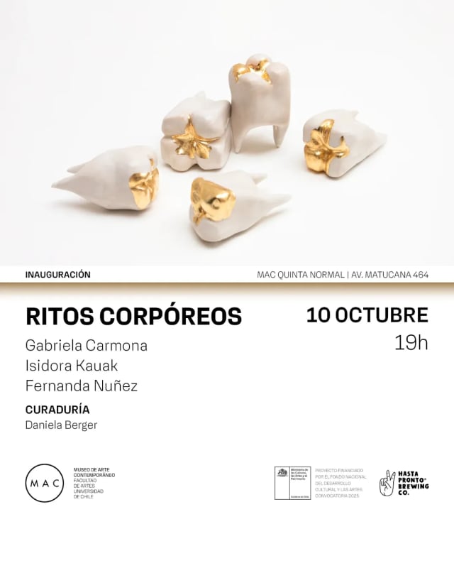 Invitación a "Ritos Corpóreos".