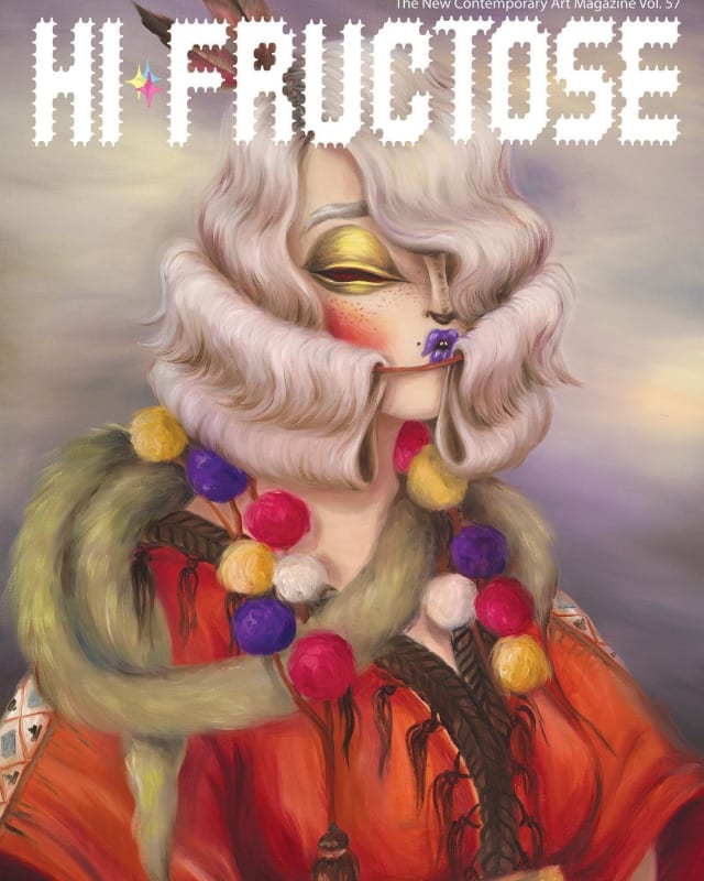Miss Van featured in Hi-Fructose Vol.57 issue cover