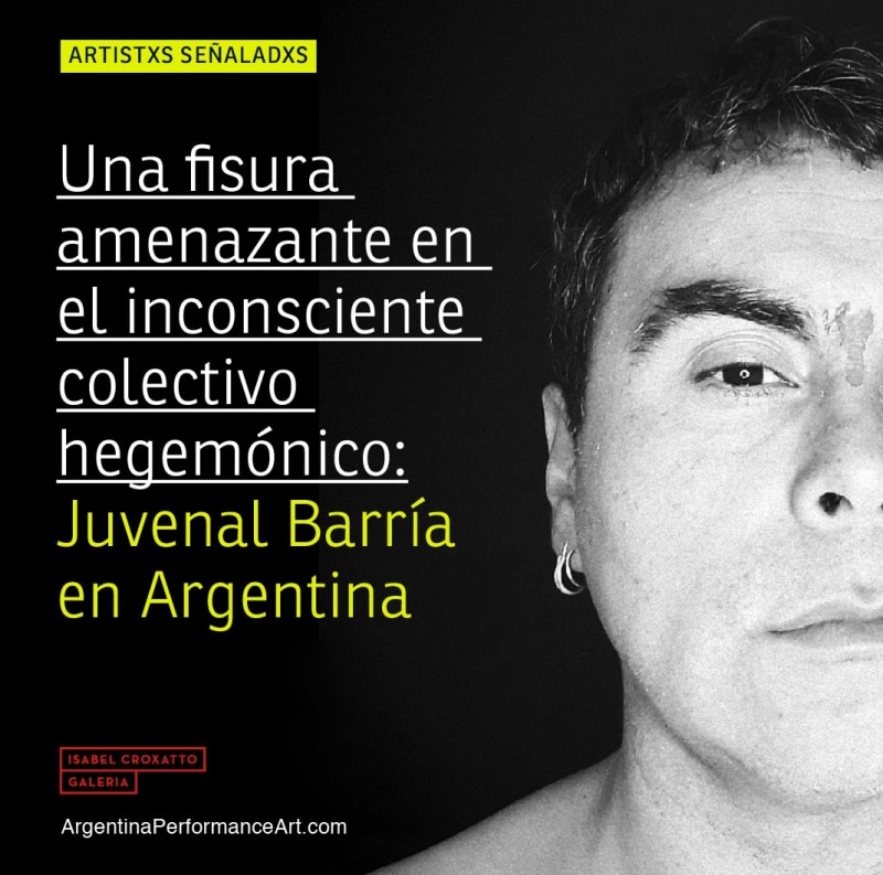 Juvenal Barría featured in Argentina Performance Art