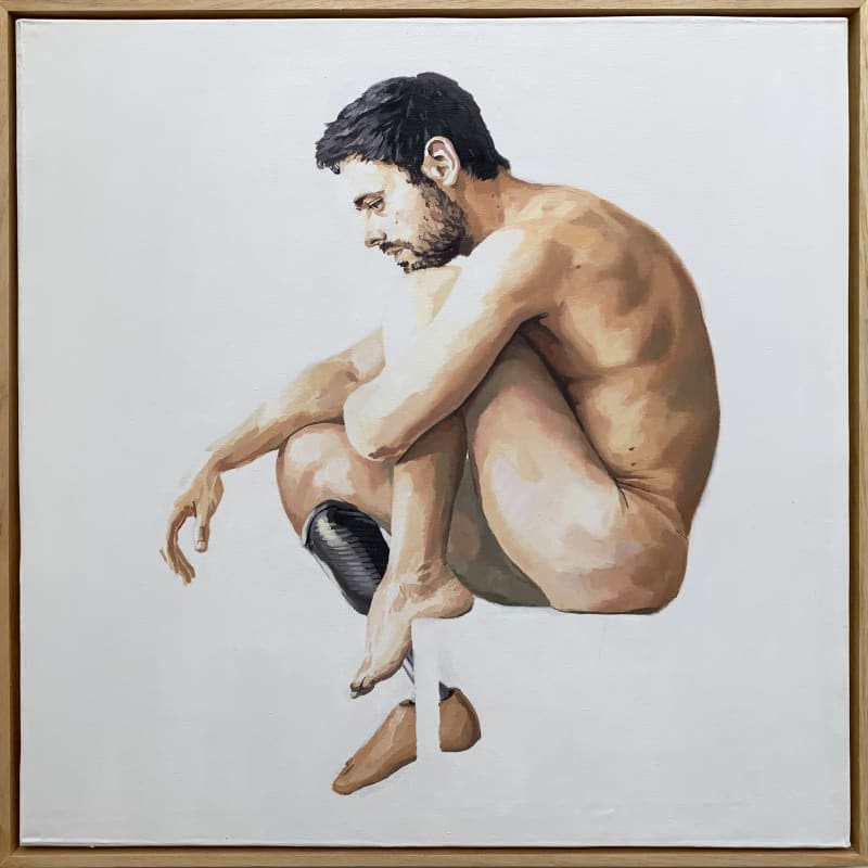 Pablo Mercado Limb of Theseus, David, 2016 Oil on canvas 80 x 80 cms
