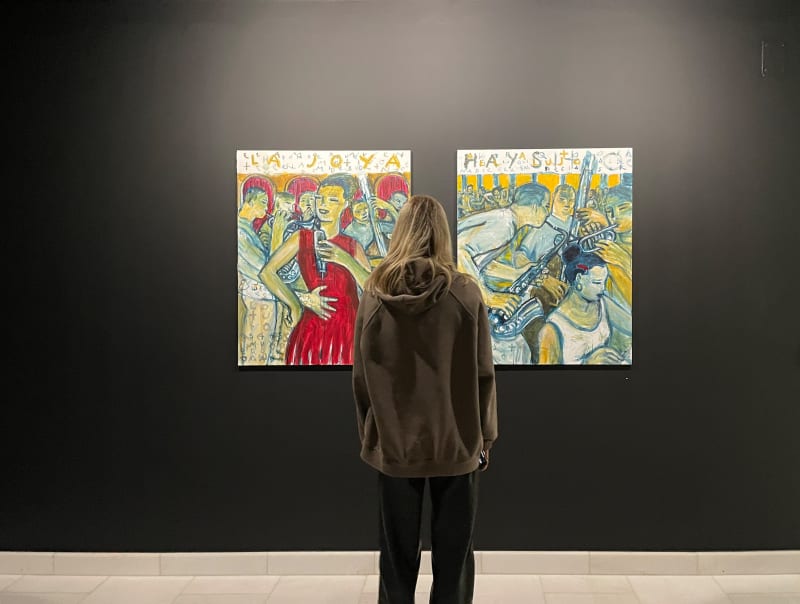 Here's looking at you, Exposición colectiva - Sala negra