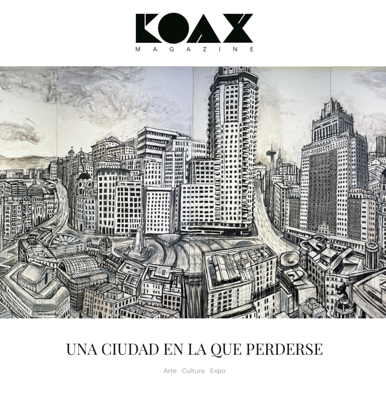 Una ciudad en la que perderse, Javier de Juan - Koax Magazine