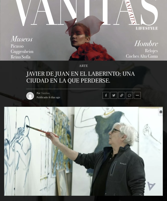 Javier de Juan en el laberinto, Vanitas