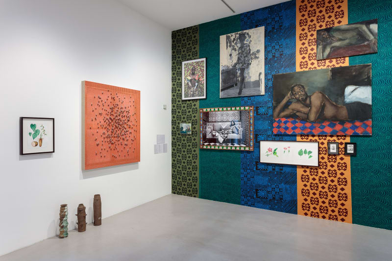 Installation view of Making & Unmaking, an exhibition curated by Duro Olowu at Camden Arts Centre 2016. Photo: Mark Blower.