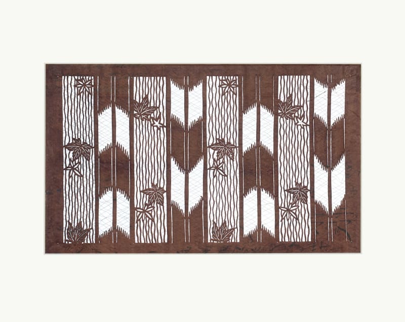 Katagami, Japanese textile dyeing stencils