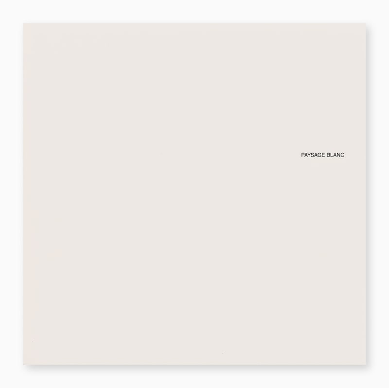 Katsuhito Nishikawa, Paysage Blanc, 2008