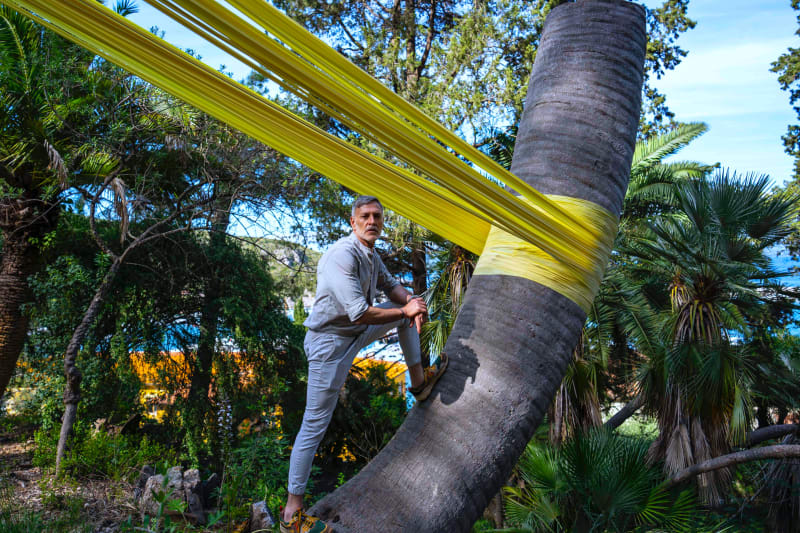 Joseph La Piana showcases a series of new in-situ works titled “Frequency”