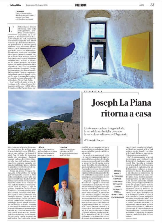 Joseph la Piana ritorna a casa