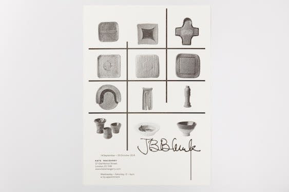 JB Blunk, Exhibition Poster