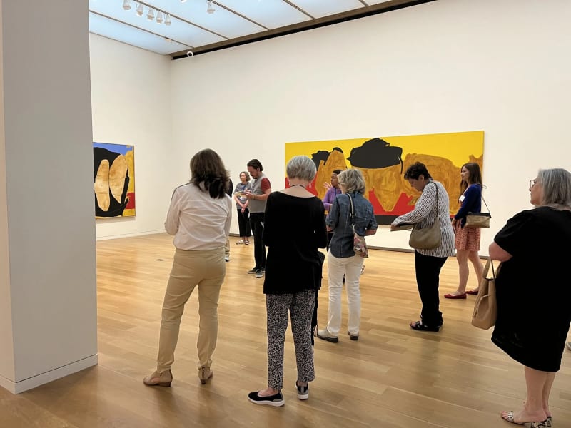 “Robert Motherwell: Pure Painting” will be on view at the Modern Art Museum of Fort Worth from June 4-Sept. 17. (Marcheta Fornoff | Fort Worth Report)