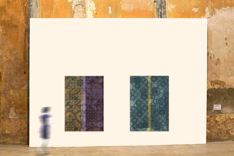 Luis López-Chávez, Hotel No. 4, No. 5, 2020, Oil on canvas, 200 x 140 cm