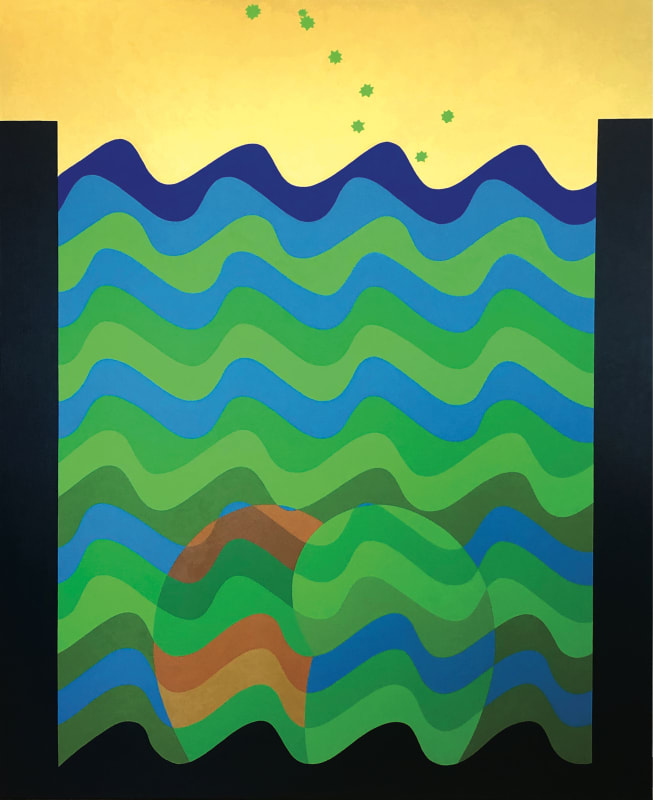 Melehi et le déluge , Mohamed Melehi