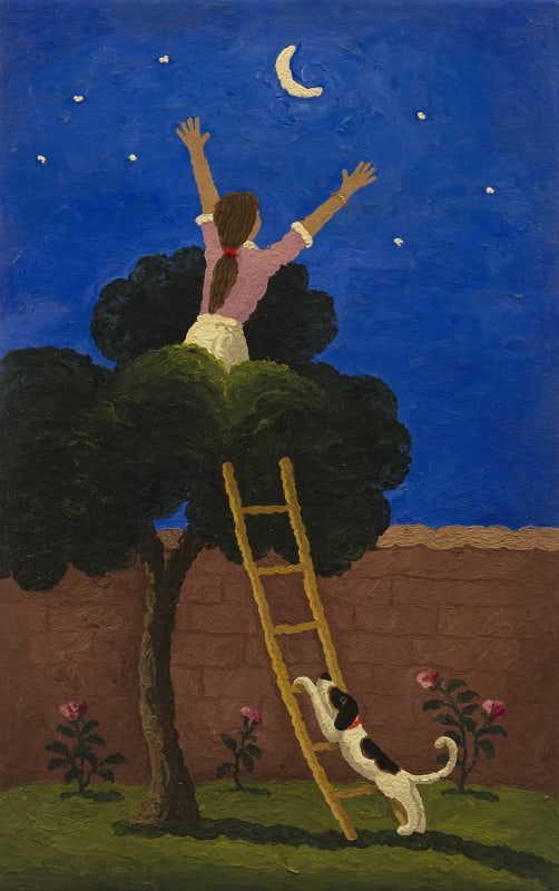 Ramiro Fernandez Saus, Theresa and the Moon, 2023