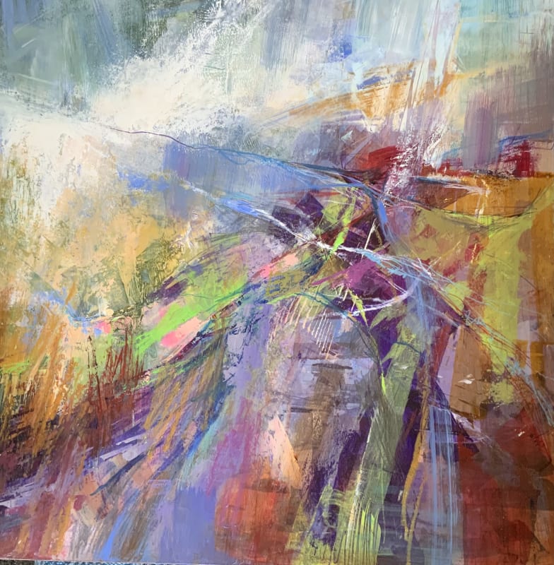 Welsh landscape oil painting