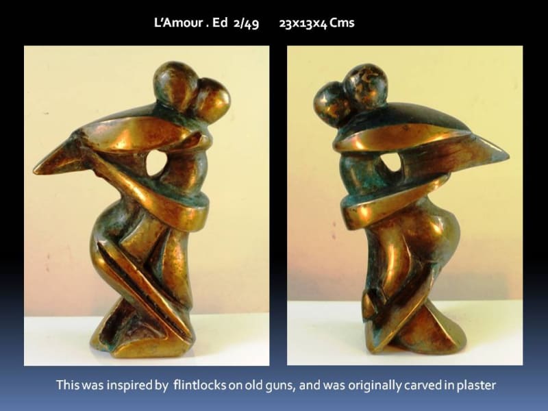 contemporary bronze sculpture