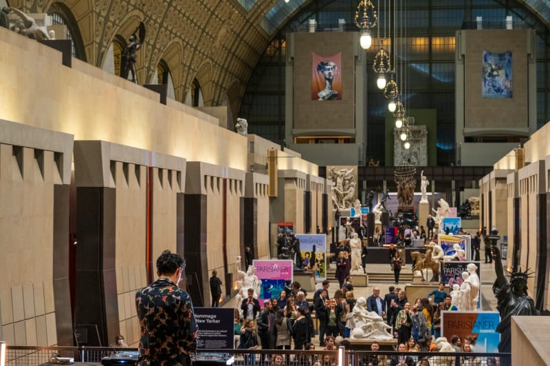 Nuit américaine, Villa Albertine x Musée d'Orsay, ©Marc Sajot