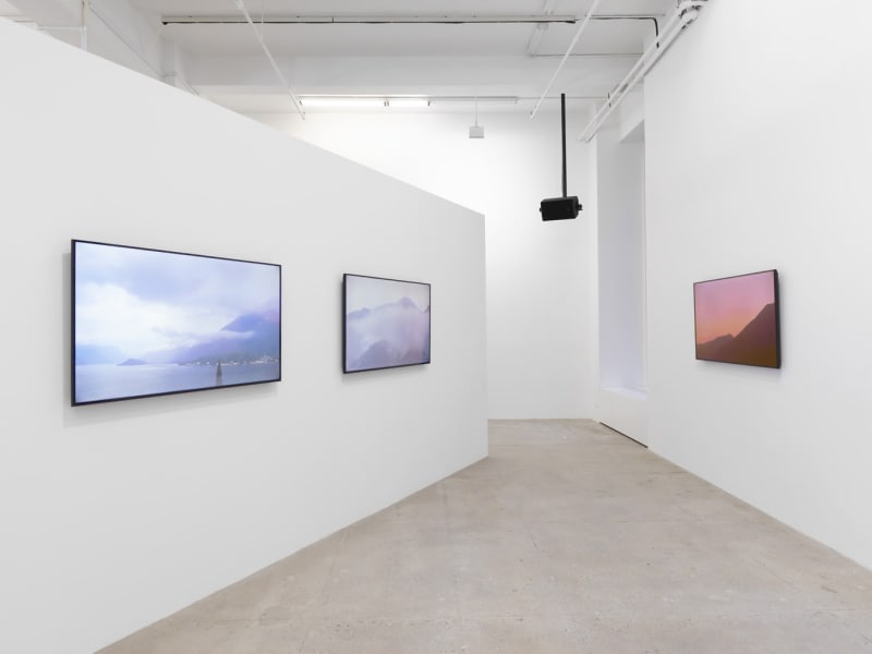 Gallery view of three pastel landscape videos.