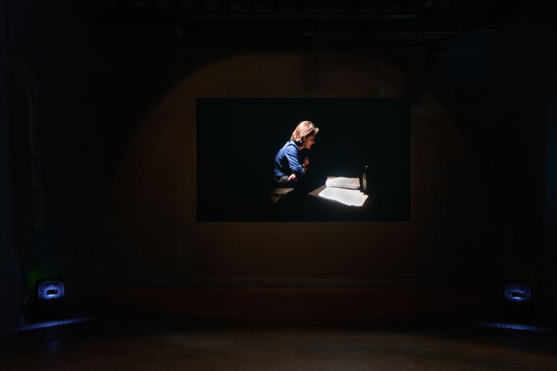 install view of film by Chantal Akerman