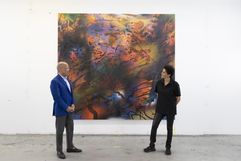 Julie Mehretu and Darren Walker for Art for Justice